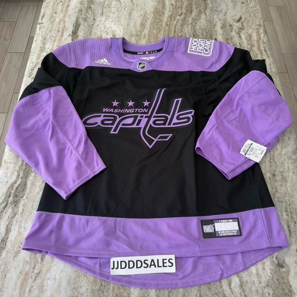 ADIDAS WASHINGTON CAPITALS MiC HOCKEY FIGHTS CANCER